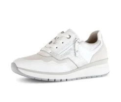 Lage sneaker wit