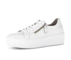 Lage sneaker wit