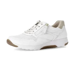 Lage sneaker wit