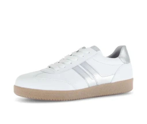 Lage sneaker wit