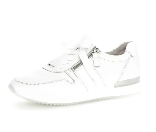 Lage sneaker wit