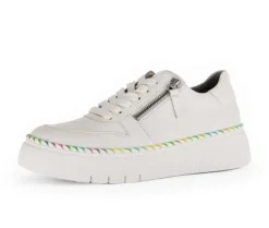 Lage sneaker wit