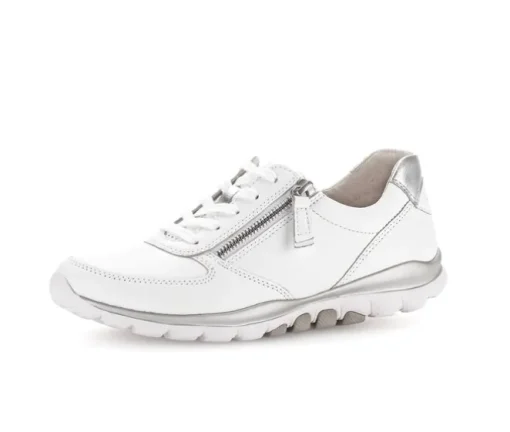 Lage sneaker wit
