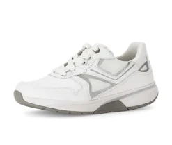Lage sneaker wit