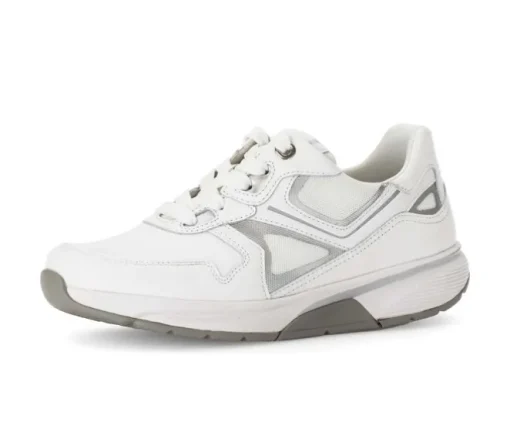 Lage sneaker wit