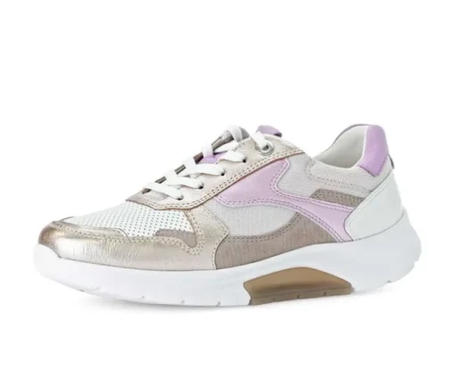 Lage sneaker wit