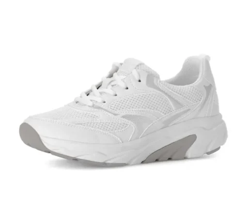Lage sneaker wit