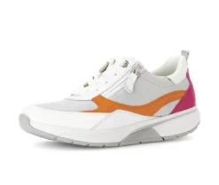Lage sneaker wit
