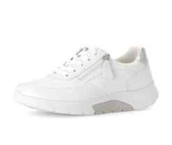 Lage sneaker wit
