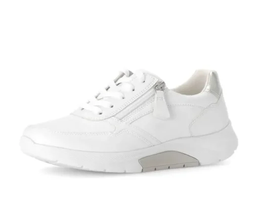 Lage sneaker wit