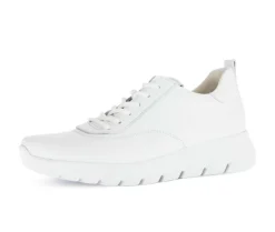 Lage sneaker wit