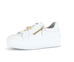 Lage sneaker wit