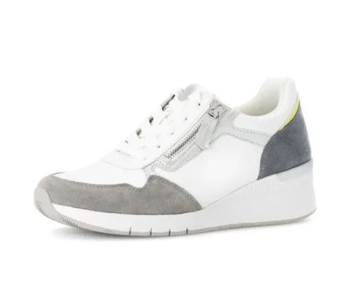 Lage sneaker wit