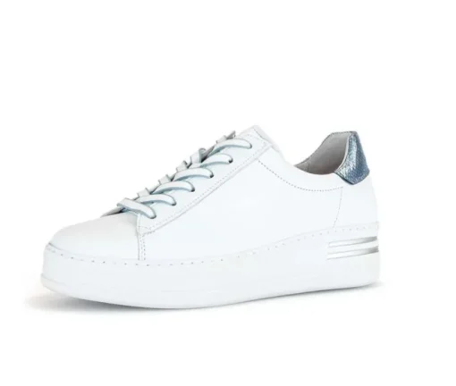 Lage sneaker wit
