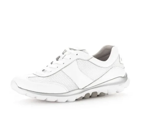 Lage sneaker wit