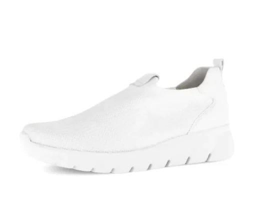 Lage sneaker wit