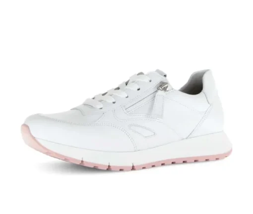 Lage sneaker wit