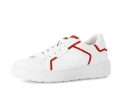 Lage sneaker wit
