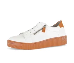 Lage sneaker wit