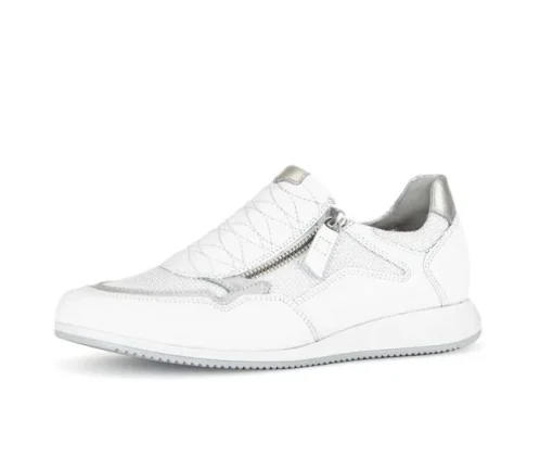 Lage sneaker wit