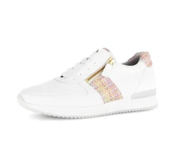 Lage sneaker wit
