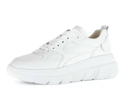 Lage sneaker wit