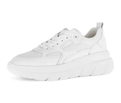 Lage sneaker wit