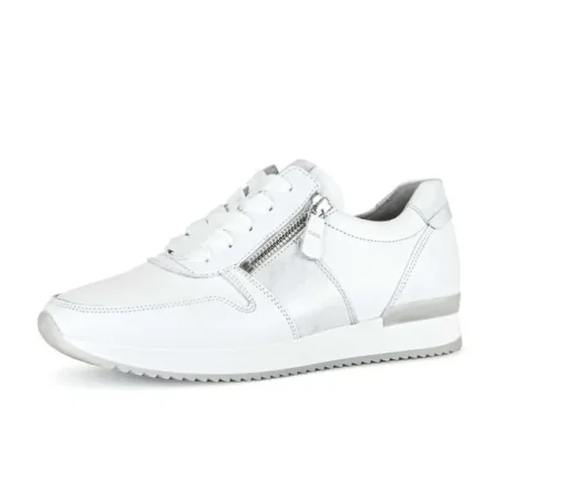 Lage sneaker wit