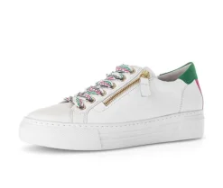 Lage sneaker wit