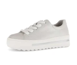 Lage sneaker wit