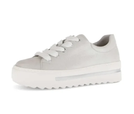 Lage sneaker wit
