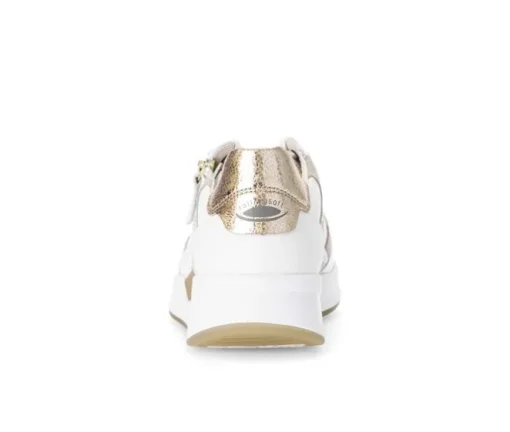 Lage sneaker wit