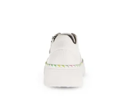 Lage sneaker wit
