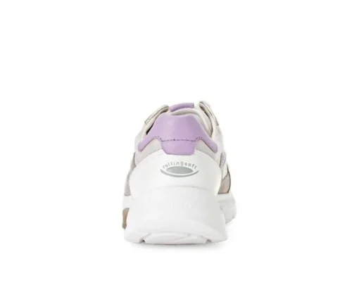 Lage sneaker wit
