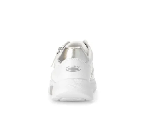Lage sneaker wit