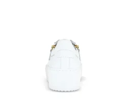 Lage sneaker wit