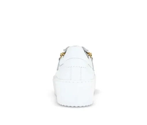Lage sneaker wit