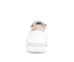Lage sneaker wit