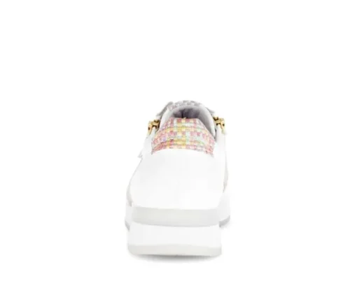 Lage sneaker wit