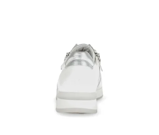 Lage sneaker wit