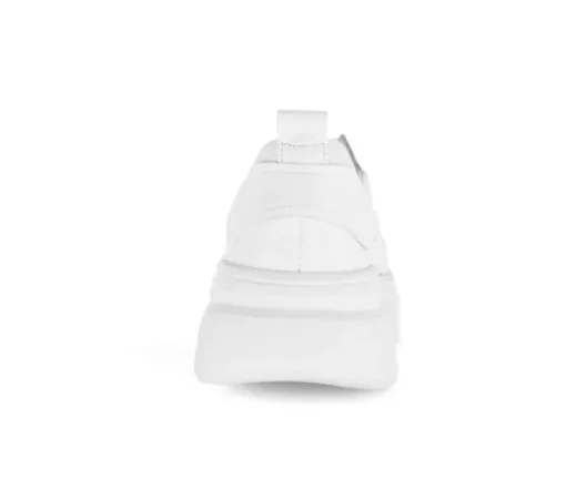 Lage sneaker wit