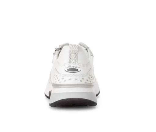 Lage sneaker wit
