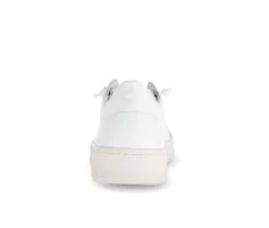 Lage sneaker wit