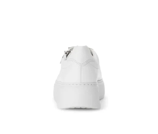 Lage sneaker wit