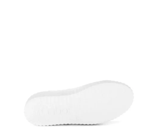 Lage sneaker wit