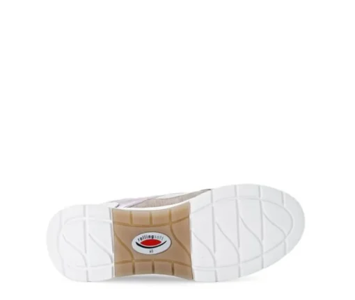 Lage sneaker wit