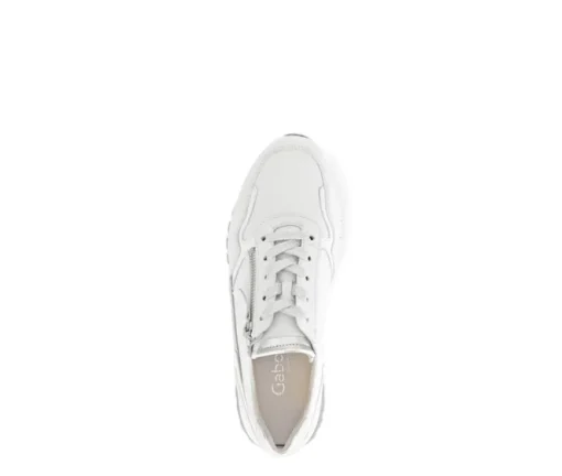 Lage sneaker wit