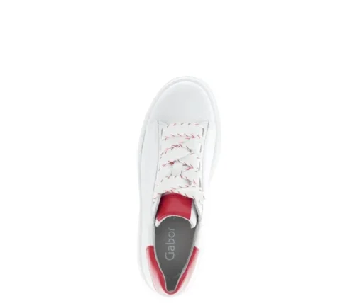 Lage sneaker wit