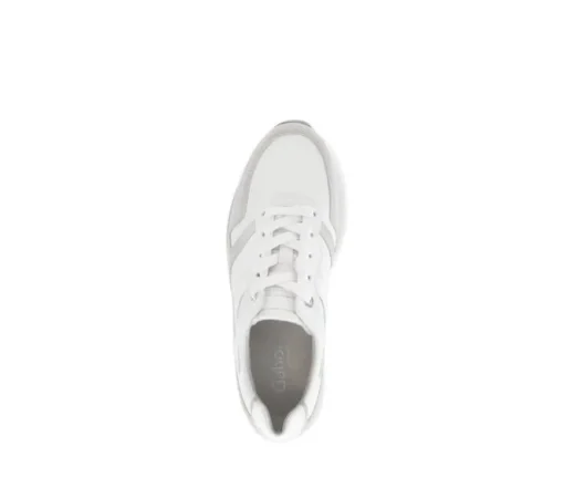 Lage sneaker wit