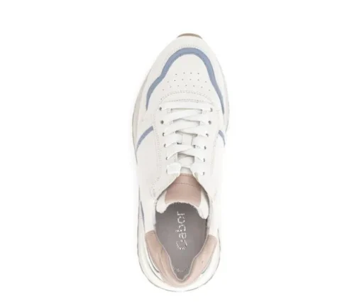 Lage sneaker wit